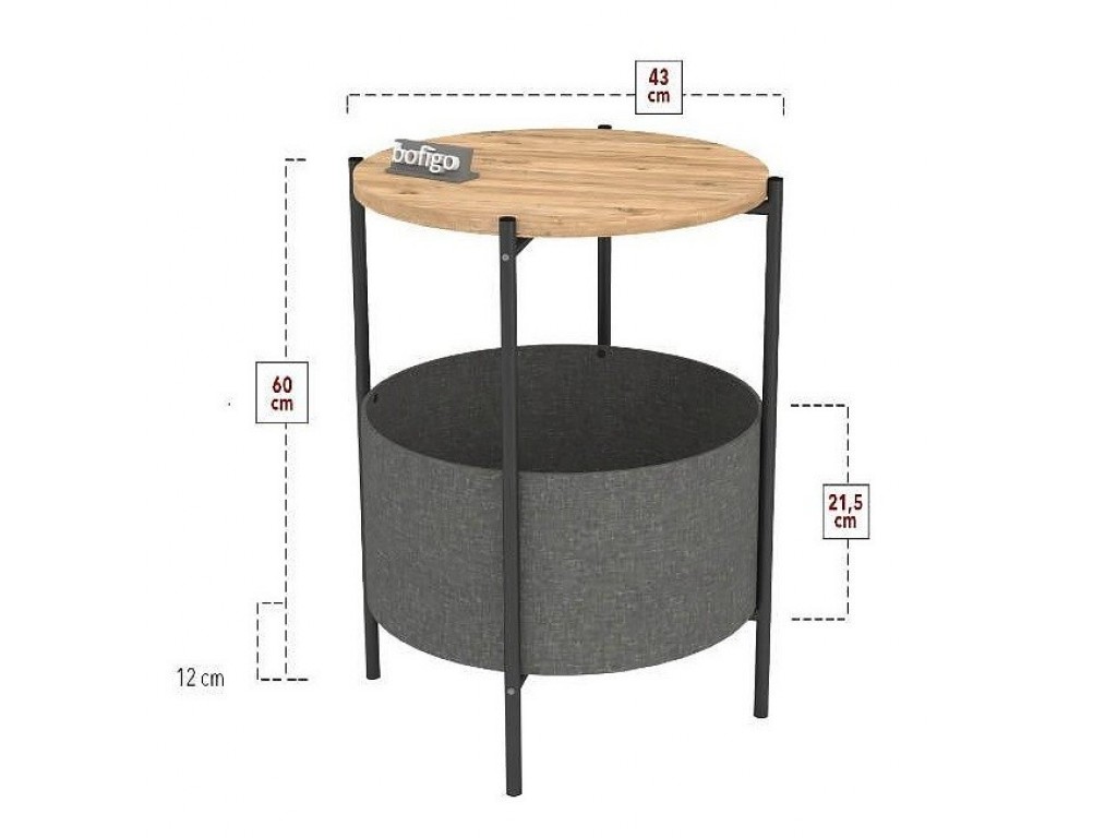 Помощна маса Table With Bag