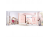 Трикрилен детски гардероб PINK HOUSE