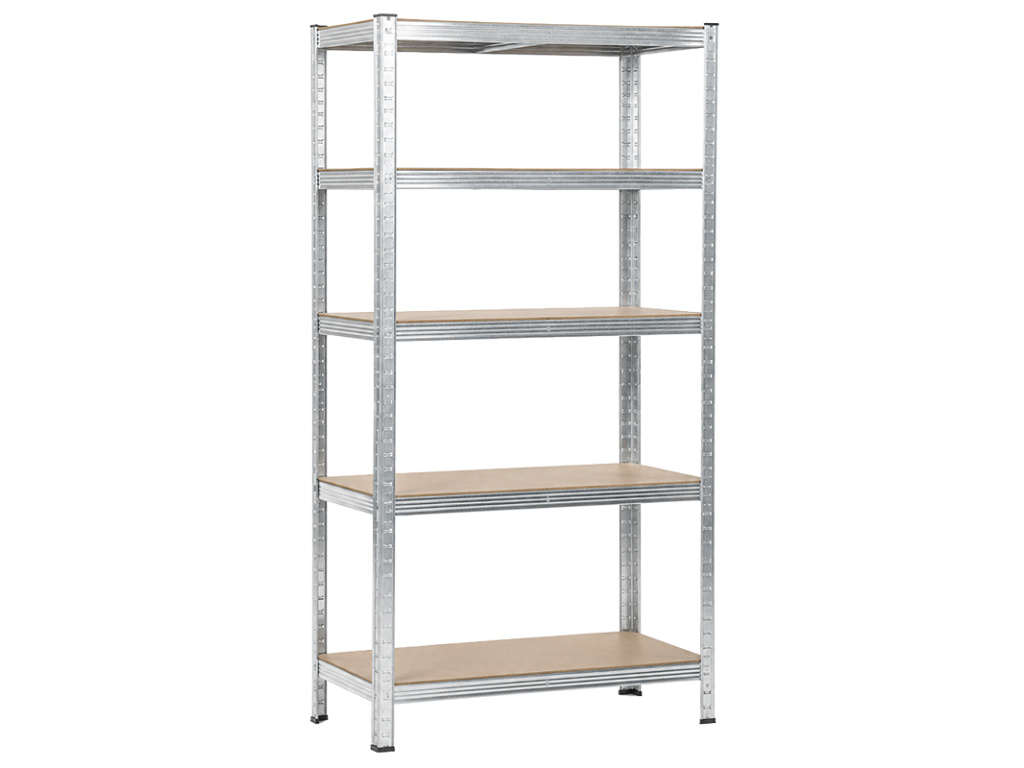 Метален стелаж Carmen CR-1016 - 180х90х45 см, до 250 кг на рафт