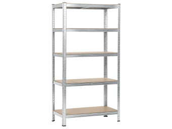 Метален стелаж Carmen CR-1016 - 180х90х45 см, до 250 кг на рафт